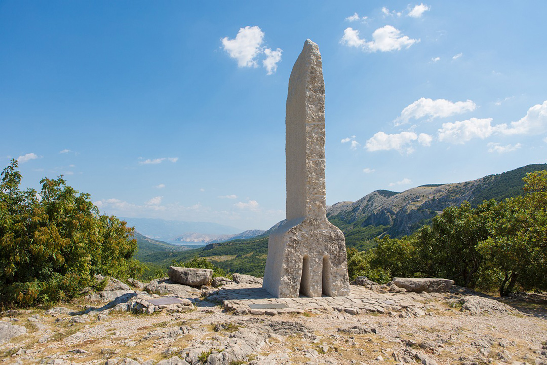 Il patrimonio glagolitico: il Sentiero del glagolitico a Baška sull’isola di Krk (Fonte dell’immagine: Ente per il turismo di Baška) 