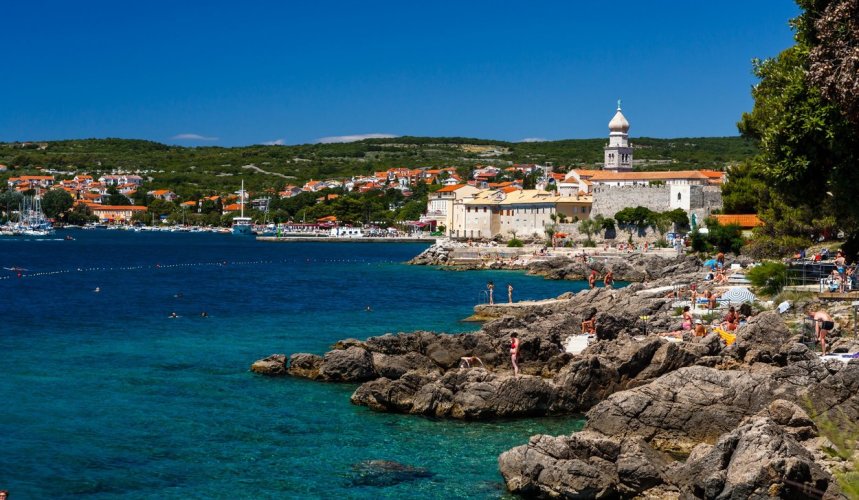 Plaže na otoku Krku jedne su od najljepših hrvatskih plaža