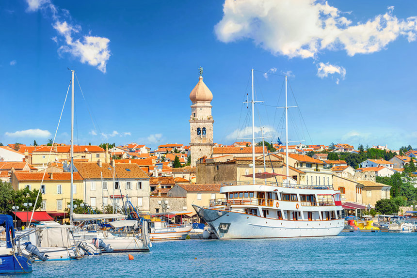 Boat trip from Krk town