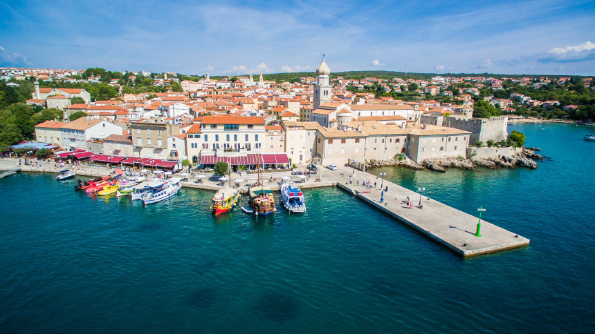 Ausgezeichnete Krk Unterkunft am Meer