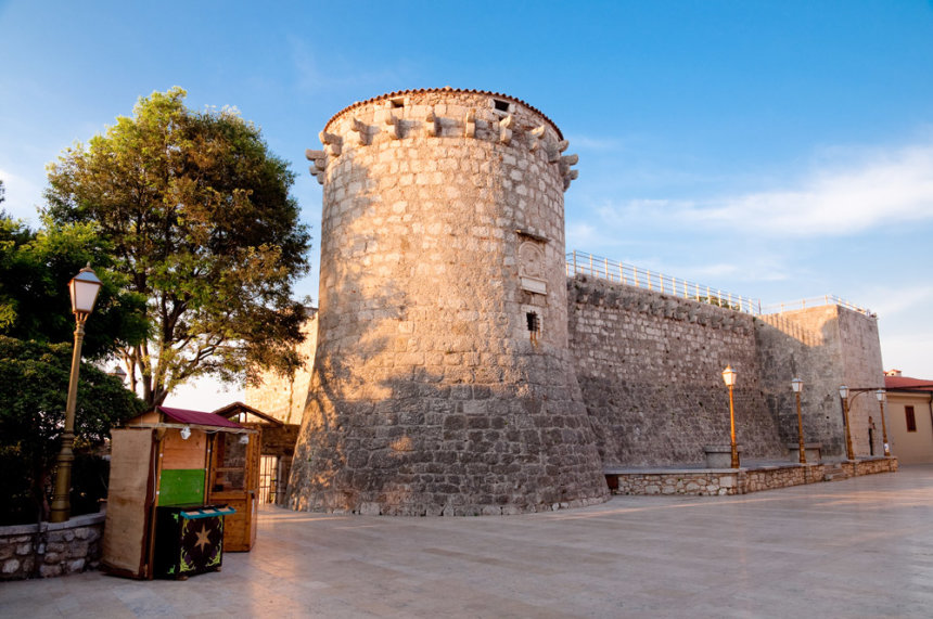 Krk attractions - Frankopan Castle in Krk town