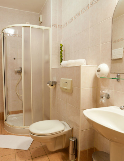 Bathroom in an apartment in Lovorka villa in Krk
