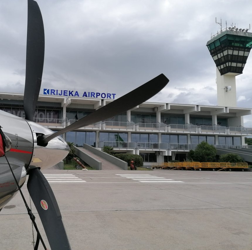 Aeroporto di Rijeka sull’isola di Krk (fonte dell’immagine: Aeroporto di Rijeka)