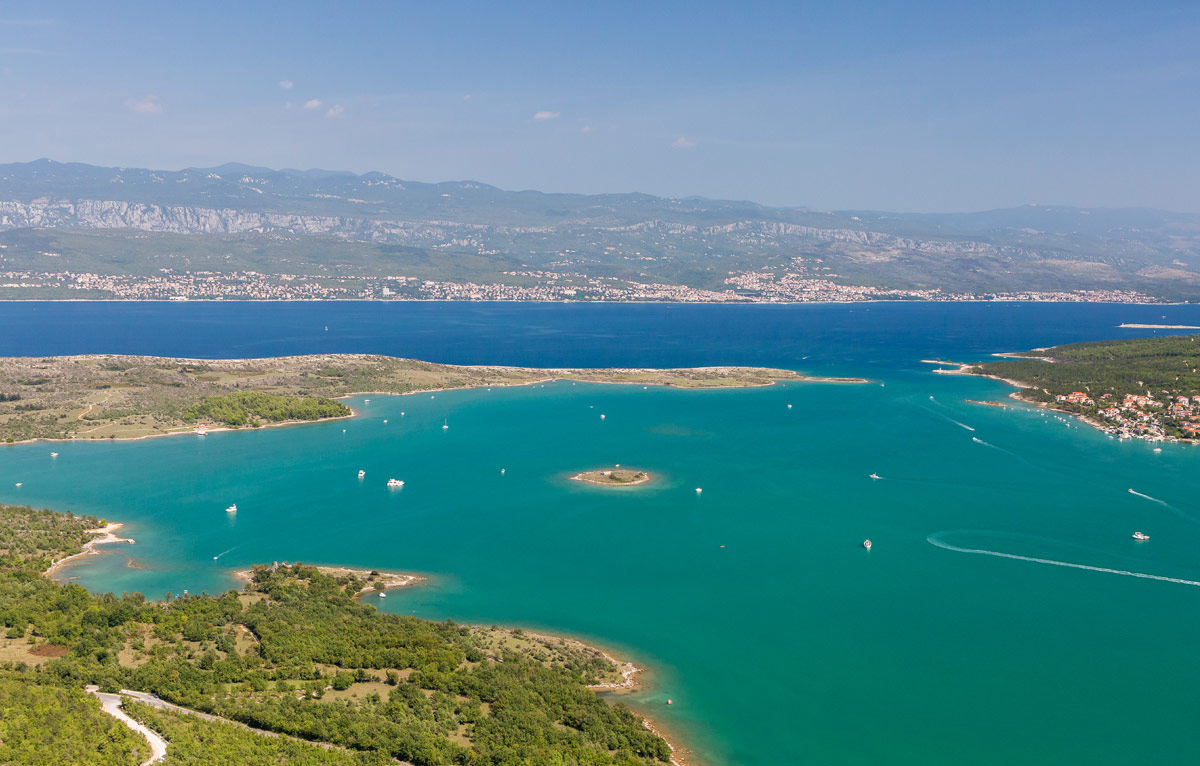 Bucht Klimno auf der Insel Krk (Bildquelle: Tourismusverband Dobrinj)