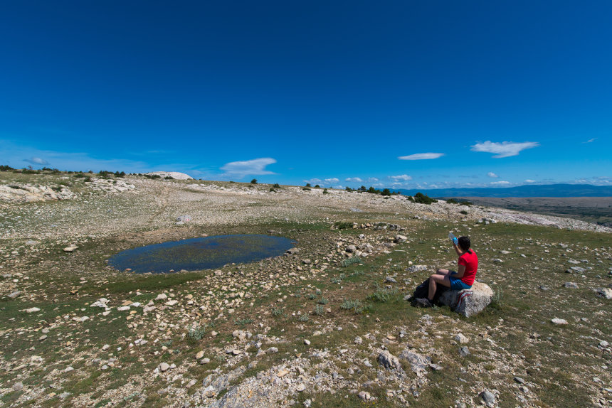 Obzova, najviši vrh otoka Krka